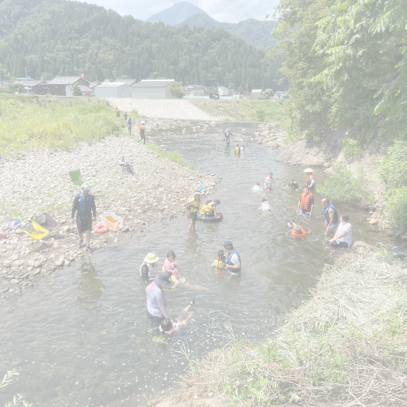 川遊び